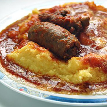 salsiccia e polenta